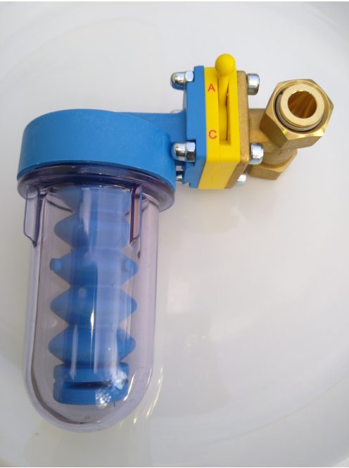 Polifoszfát adagoló, csappal DP120 1/2” F