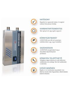   Dropson EMI 2500 elektromos vízkőmentesítő. + Ajándék vízszűrő! Magyarország első számú viszonteladója! 