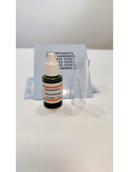 Keménység teszter dH 1 fiolás