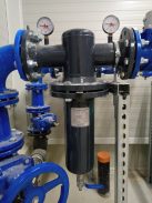 Karimás ipari technológiai szűrő DN125